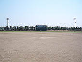 [知内町しおさい野球場]